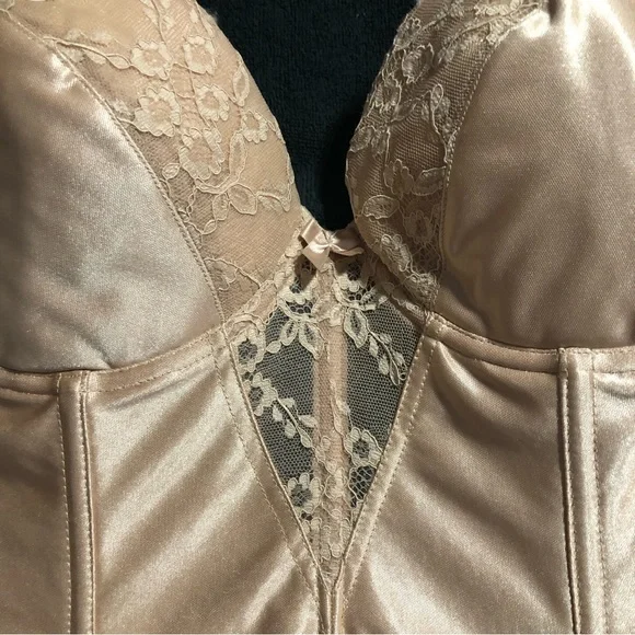 Beautiful Va Bien Corset 40C in Nude EUC - Picture 2 of 5
